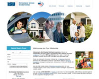 Custom Insurance Website