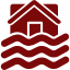 Flood icon for  insurance