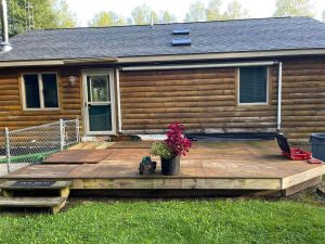 Deck & Siding - Before (9/23)